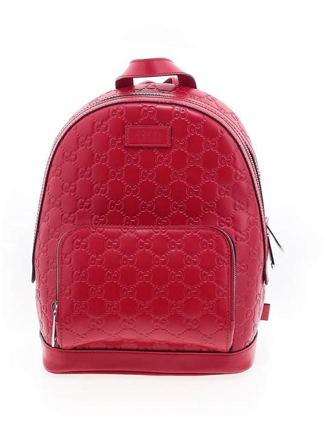 used gucci backpacks for sale|Gucci pre owned bags.